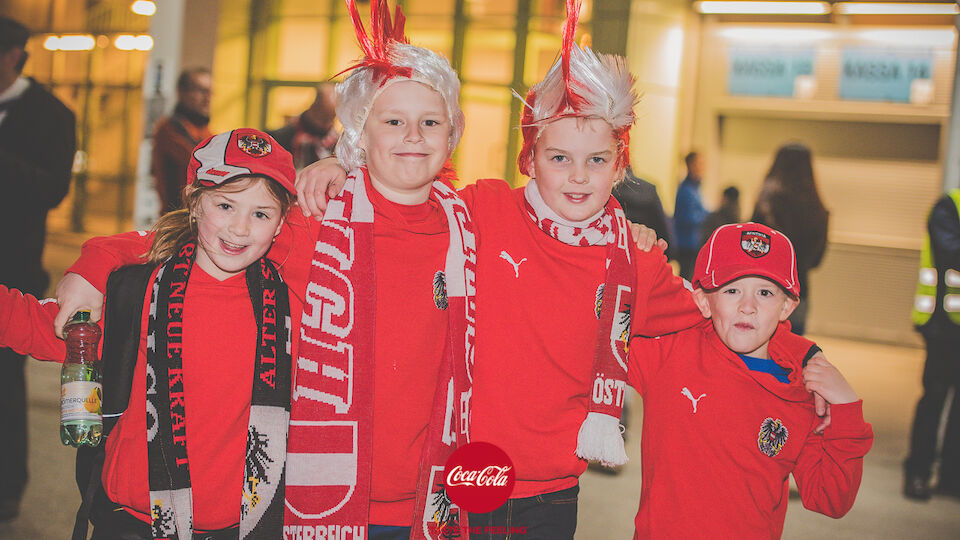 Fan-Bilder vom WM-Quali-Spiel Österreich vs. Moldawien