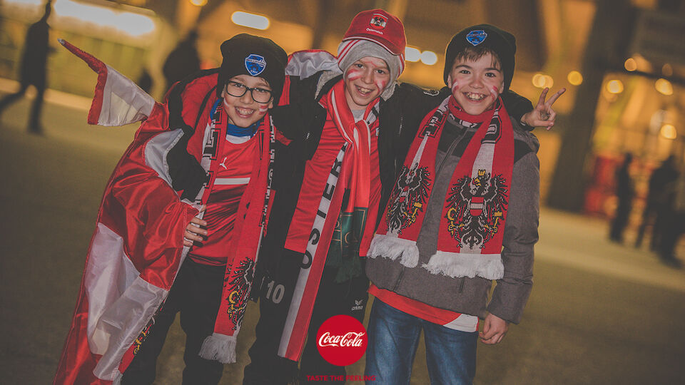 Fan-Bilder vom WM-Quali-Spiel Österreich vs. Moldawien