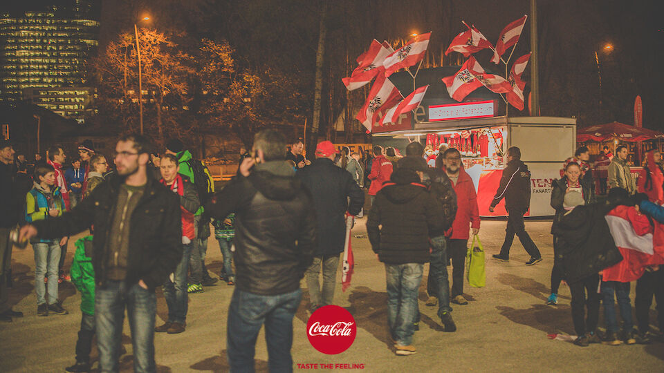 Fan-Bilder vom WM-Quali-Spiel Österreich vs. Moldawien
