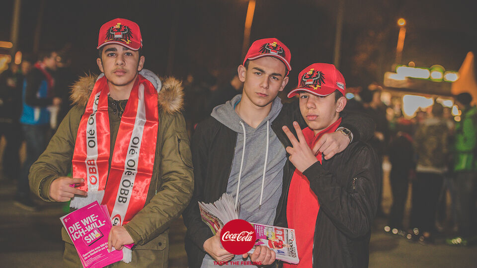 Fan-Bilder vom WM-Quali-Spiel Österreich vs. Moldawien