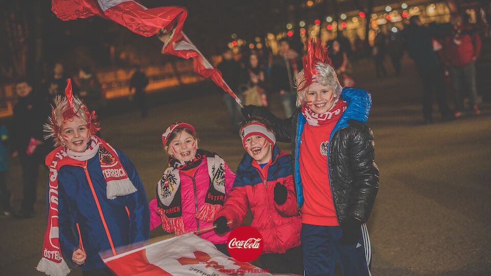 Fan-Bilder vom WM-Quali-Spiel Österreich vs. Moldawien