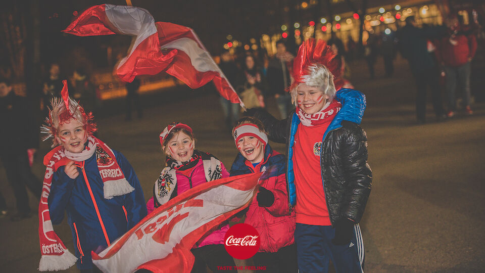 Fan-Bilder vom WM-Quali-Spiel Österreich vs. Moldawien