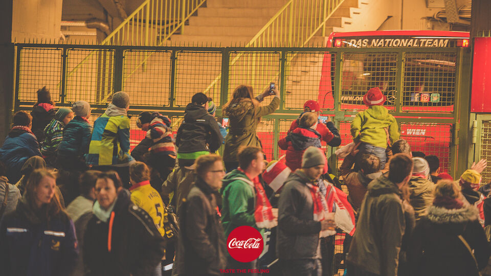 Fan-Bilder vom WM-Quali-Spiel Österreich vs. Moldawien