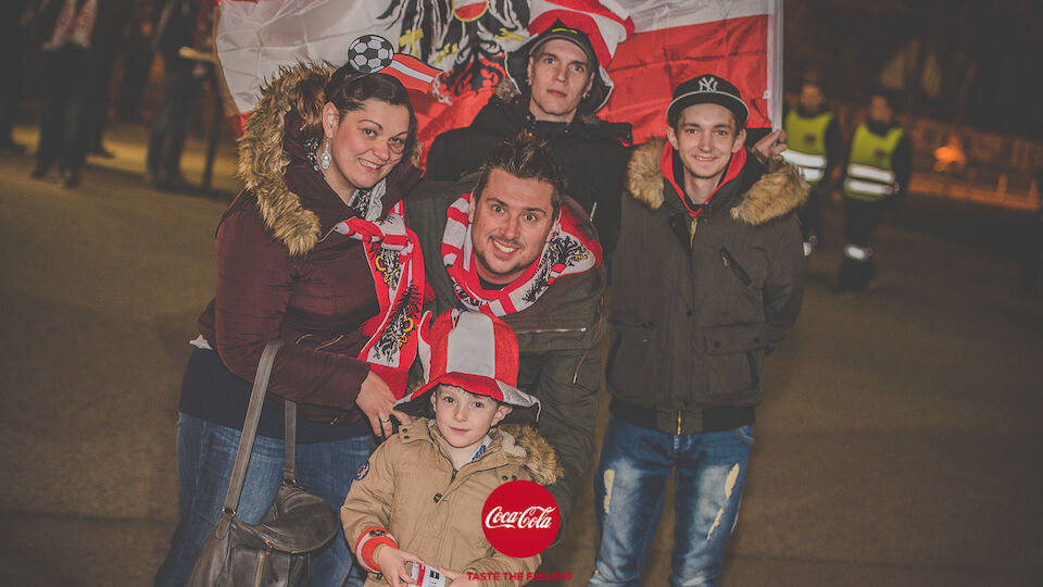 Fan-Bilder vom WM-Quali-Spiel Österreich vs. Moldawien