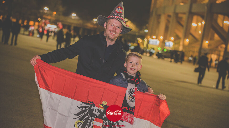 Fan-Bilder vom WM-Quali-Spiel Österreich vs. Moldawien
