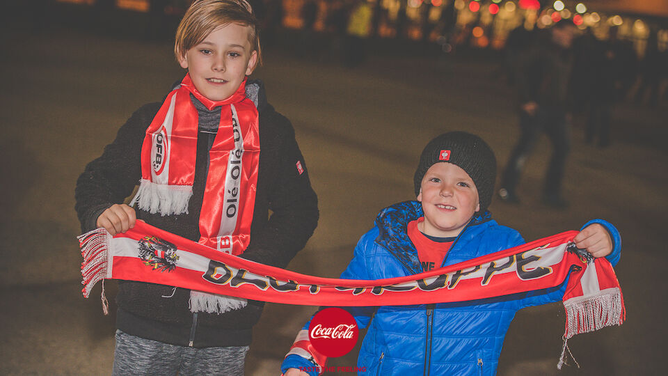 Fan-Bilder vom WM-Quali-Spiel Österreich vs. Moldawien