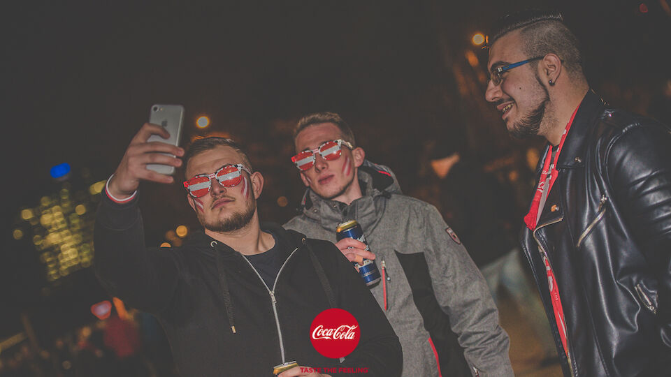 Fan-Bilder vom WM-Quali-Spiel Österreich vs. Moldawien