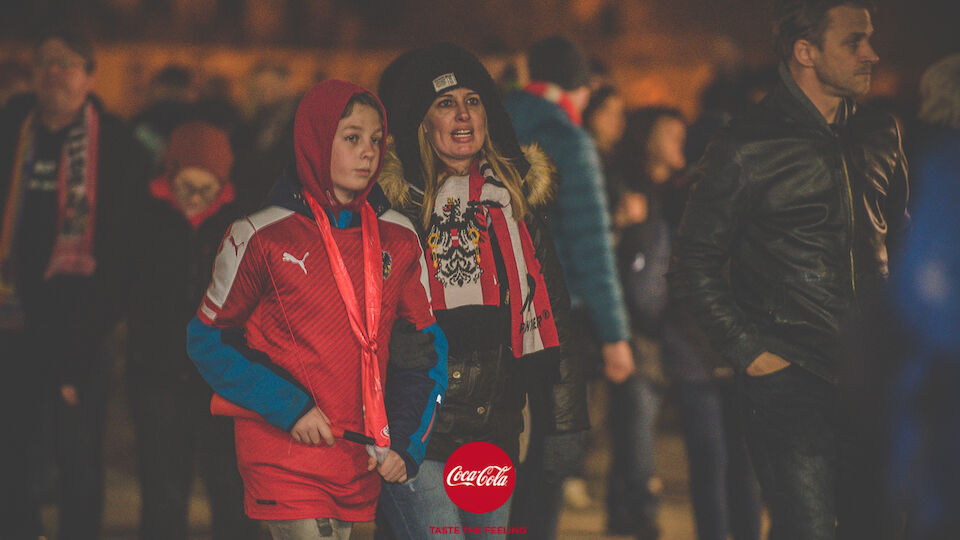 Fan-Bilder vom WM-Quali-Spiel Österreich vs. Moldawien