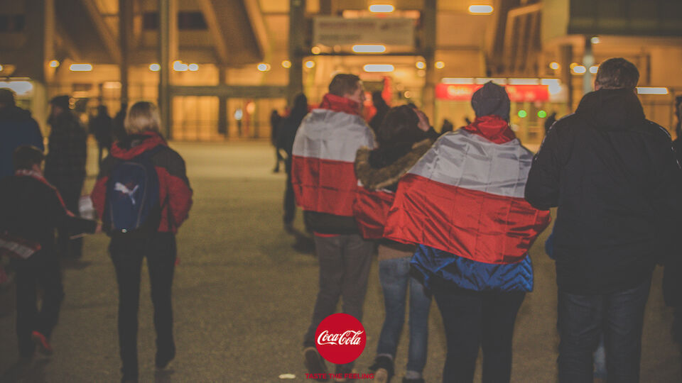 Fan-Bilder vom WM-Quali-Spiel Österreich vs. Moldawien