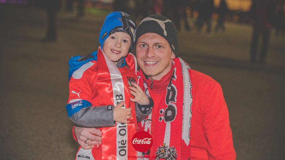 Fan-Bilder vom WM-Quali-Spiel Österreich vs. Moldawien