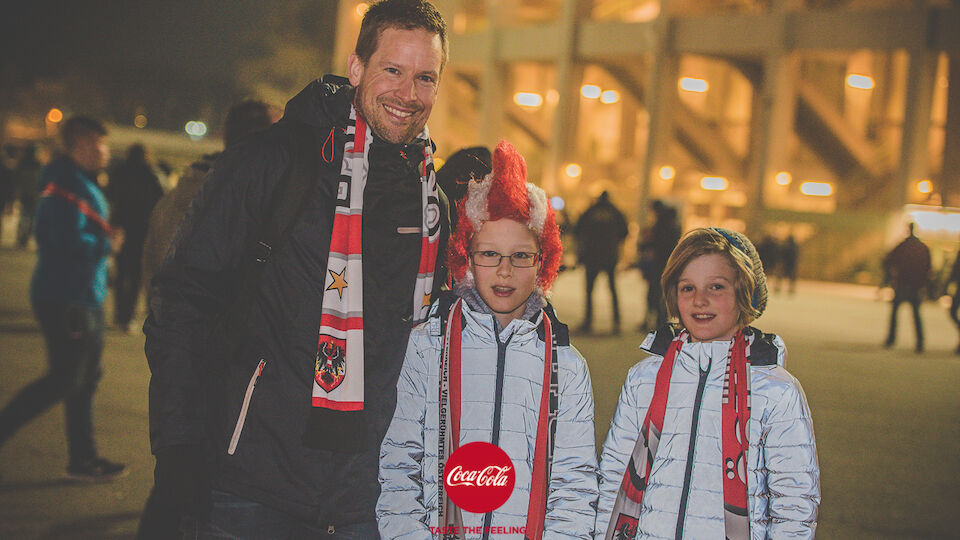 Fan-Bilder vom WM-Quali-Spiel Österreich vs. Moldawien