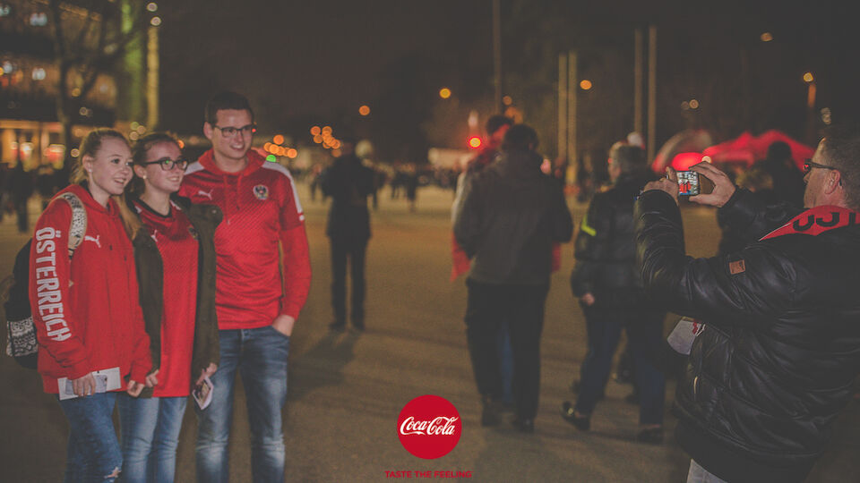Fan-Bilder vom WM-Quali-Spiel Österreich vs. Moldawien