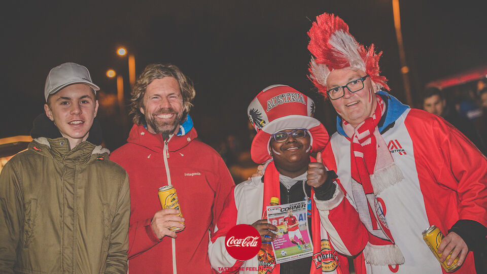 Fan-Bilder vom WM-Quali-Spiel Österreich vs. Moldawien