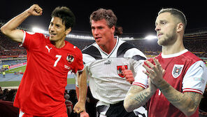 Die 20 ältesten ÖFB-Teamspieler der letzten 50 Jahre