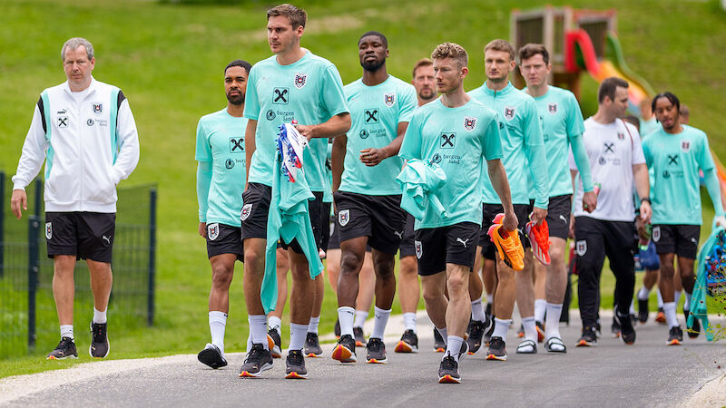 Es geht los! Die Bilder vom ersten ÖFB-Trainingsauftritt