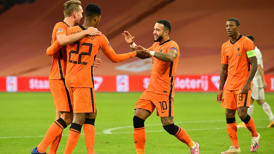 Nations League: Wijnaldum-Doppelpack bei Niederlande-Sieg ...
