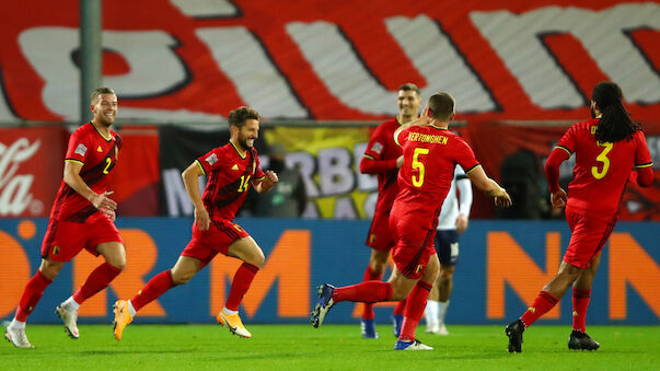 Belgien behauptet gegen England Tabellenführung