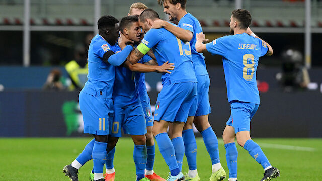 Nations League: Italien besiegelt England-Abstieg