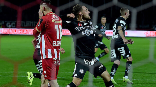 ÖFB-Cup: Sturm in Unterzahl ins Viertelfinale