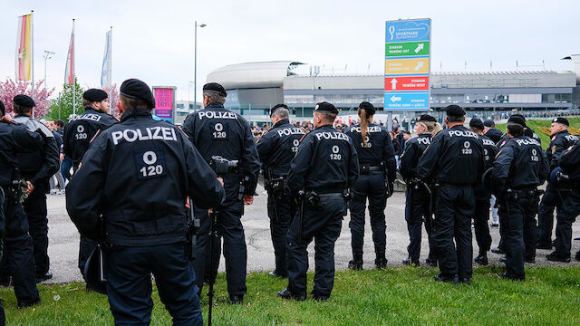 ÖFB-Cup-Finale: Polizei musste nur vereinzelt einschreiten