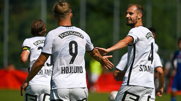 Sturm Graz zieht mühelos in 2. Cup-Runde ein