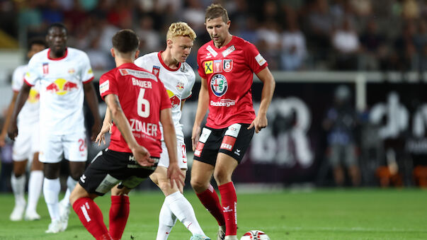 Salzburg müht sich ins ÖFB-Cup-Achtelfinale