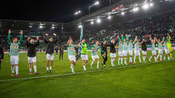 Tausende im Rücken - aber Rapid als 