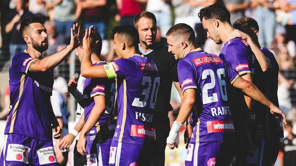 Höchst souverän: Austria Wien zieht in nächste Cup-Runde ein