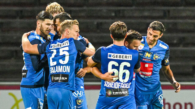 SKN St. Pölten nach Überstunden gegen Dornbirn weiter