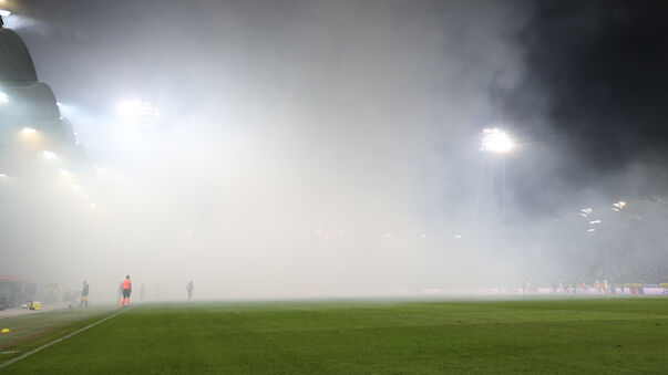 Pyro-Pausen bei Sturm-Austria: 