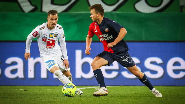 Ohne Glanz: Rapid steigt gegen St. Pölten ins Halbfinale auf