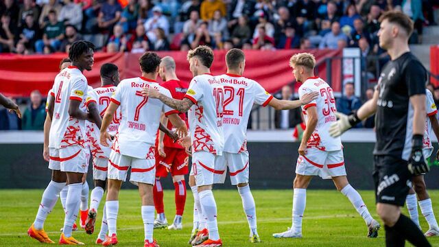 Bei Schlager-Comeback: Salzburg gibt sich im Cup keine Blöße