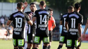 Sturm Graz zittert sich zum Aufstieg gegen Krems