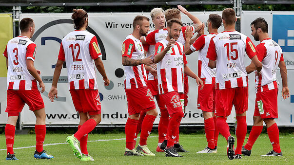 GAK deklassiert Auftaktgegner im ÖFB Cup