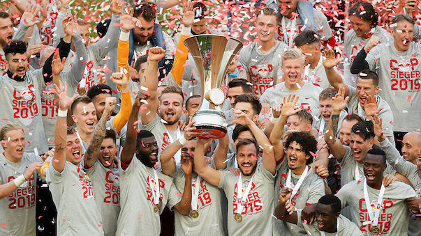 So feiert Red Bull Salzburg den Cup-Triumph