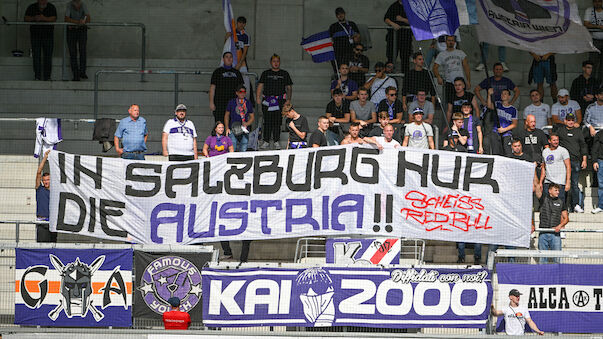 Österreichweite Ultra-Solidarität mit Austria Salzburg