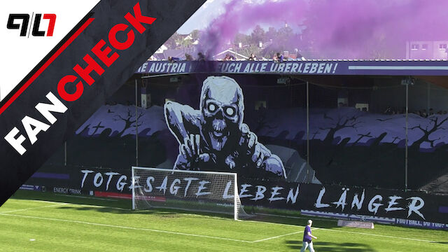 Fan-Check: Austria Salzburg auch auf den Rängen imposant