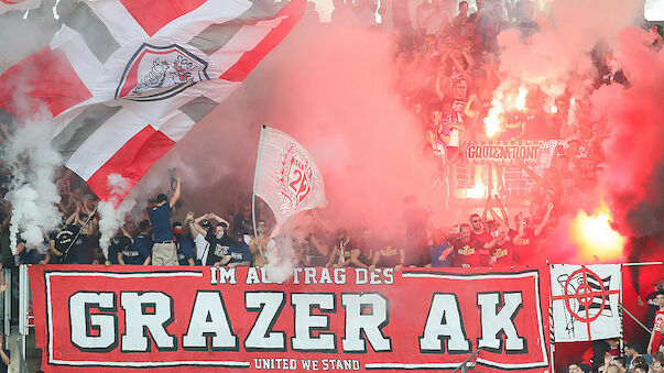 Schlägerei zwischen GAK- und Sturm-Fans