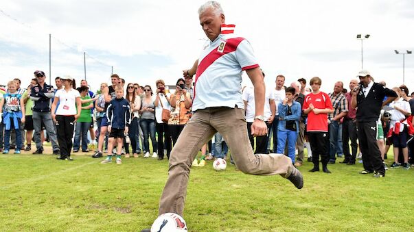 Polster, Ogris & Co.: Legenden kicken für die gute Sache