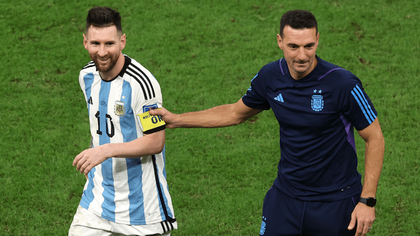 Messi für Lionel Scaloni besser als Maradona
