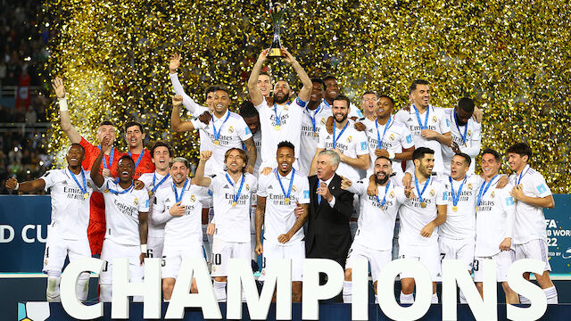 Real Madrid sichert sich mit Torspektakel 5. Klub-WM-Titel
