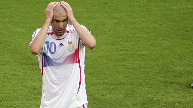 Zidane über Kopfstoß: "Nicht stolz darauf"