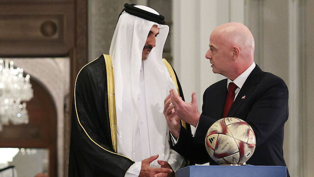War zu lang in Katar: Infantino verspätet beim FIFA-Kongress