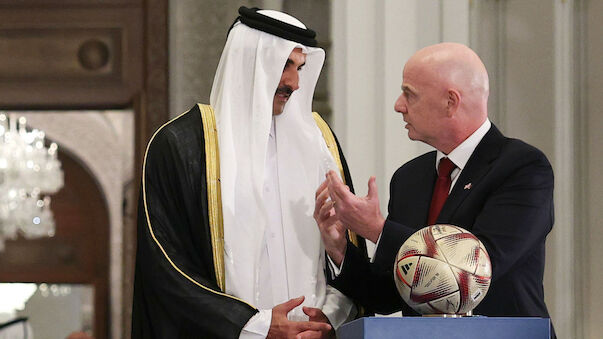 War zu lang in Katar: Infantino verspätet beim FIFA-Kongress