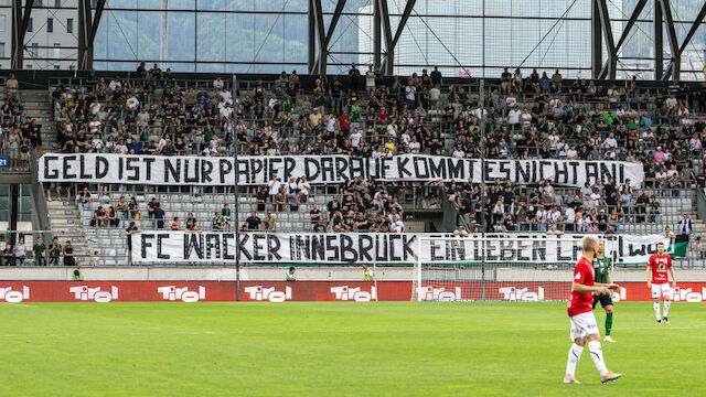 FC Wacker Innsbruck: Gläubigern droht Totalausfall