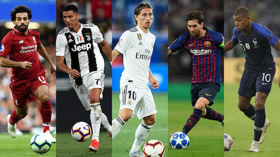 Kandidaten für die Ballon d'Or-Wahl bekanntgegeben