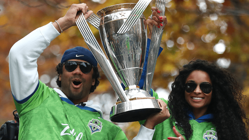 Russell Wilson, Ciara - Seattle Sounders