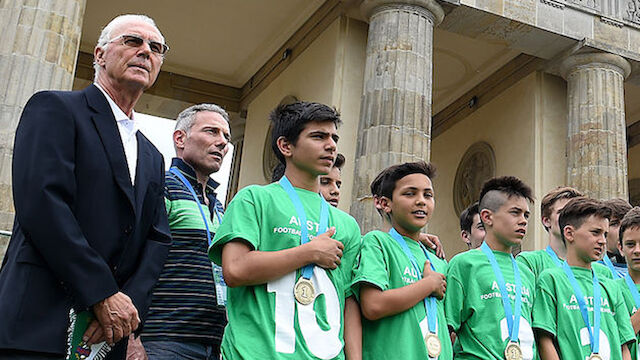 F4F: Franz Beckenbauer fördert Nachwuchs