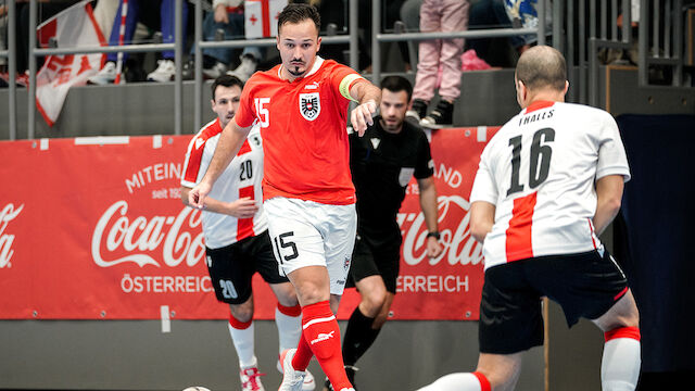 Österreichs Futsal-Nationalteam unterliegt Georgien erneut