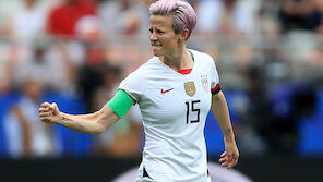 US-Kapitänin Rapinoe pfeift auf Trump